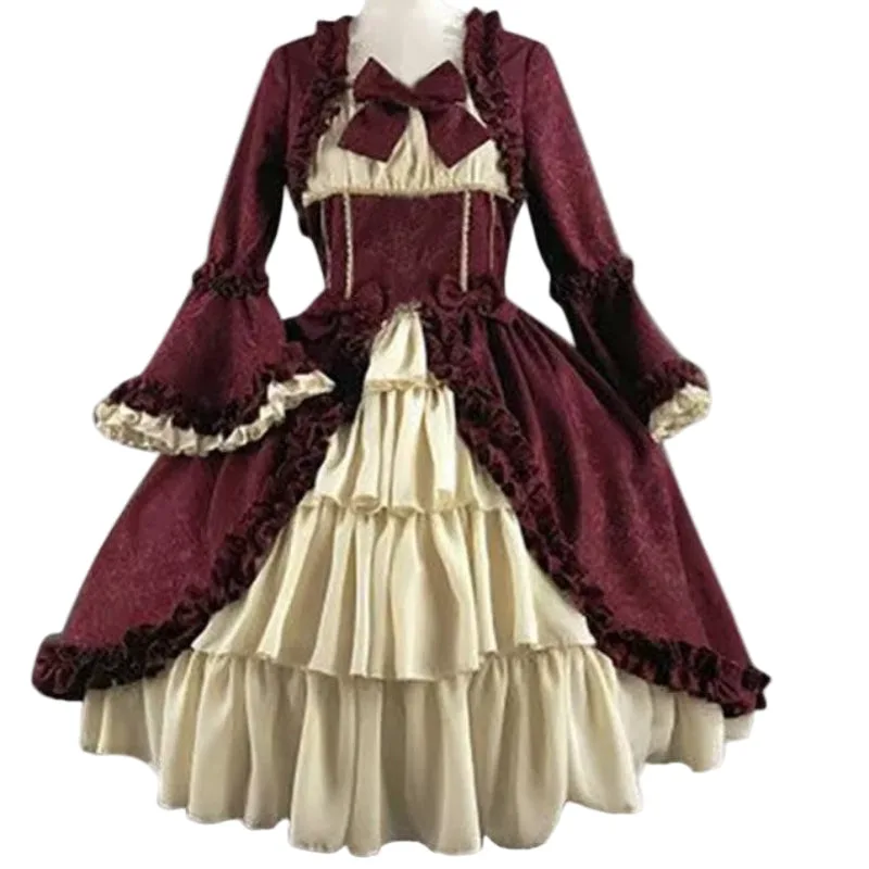 Women’s Victorian steampunk dress