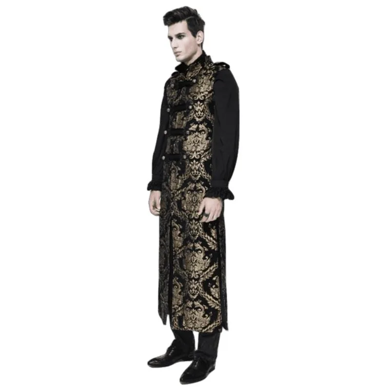 View 3 — Gothic steampunk jacket — Long sleeveless