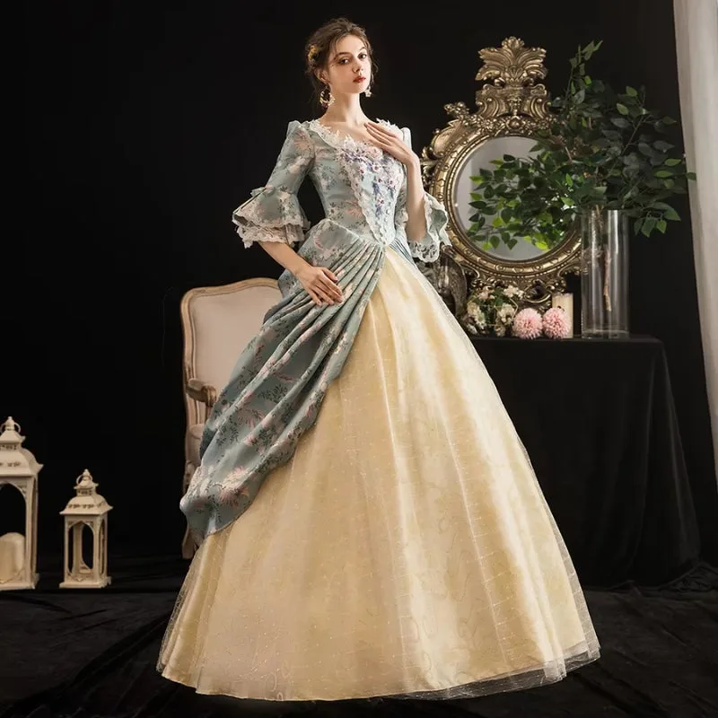 View 5 — Steampunk dress — Renaissance French
