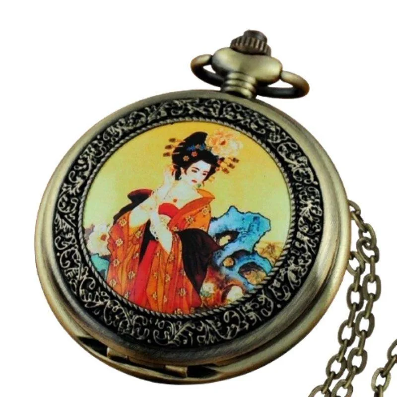 Steampunk pocket watch — Japanese
