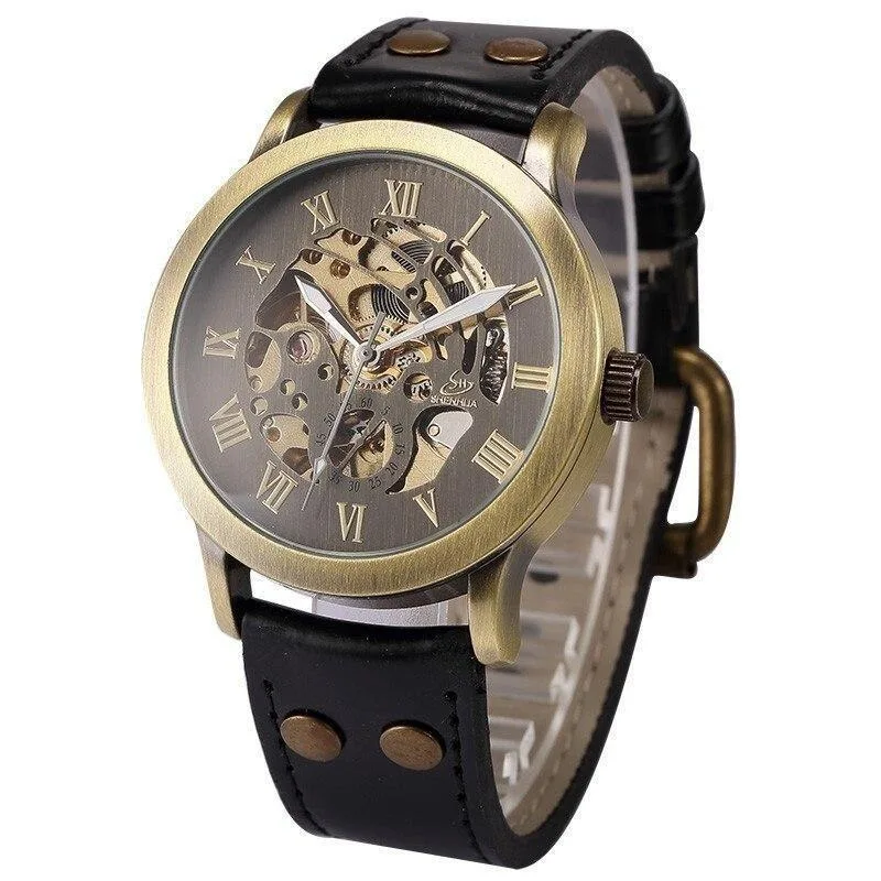View 3 — Vintage-style steampunk watch