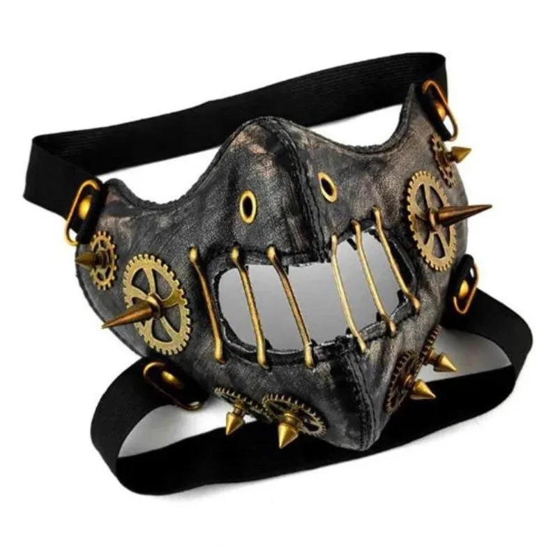 Steampunk mask — PU faux leather Steampunk mask — PU faux leather