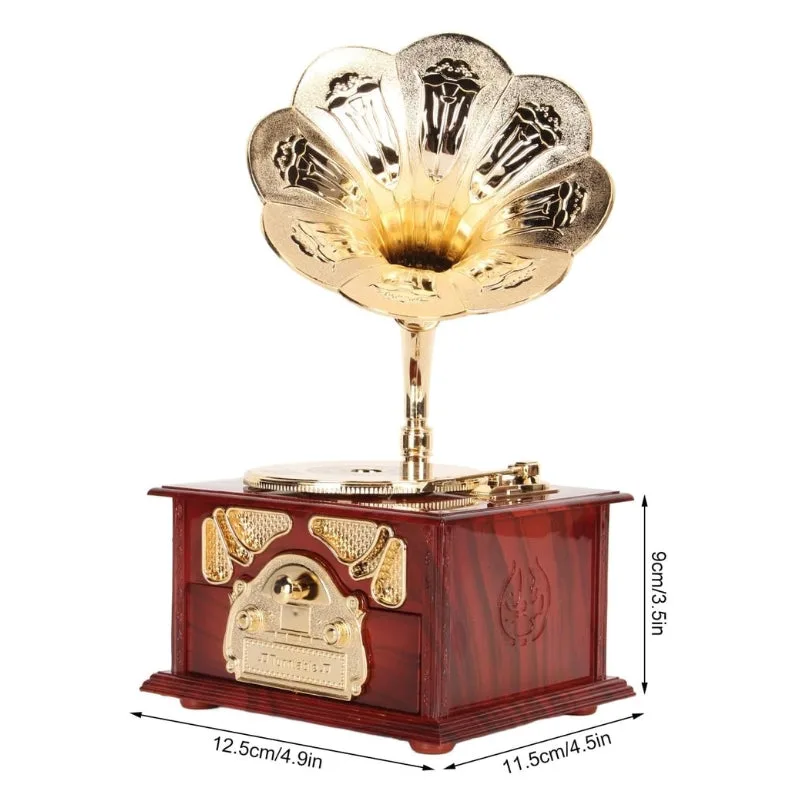 View 3 — Steampunk music box vintage