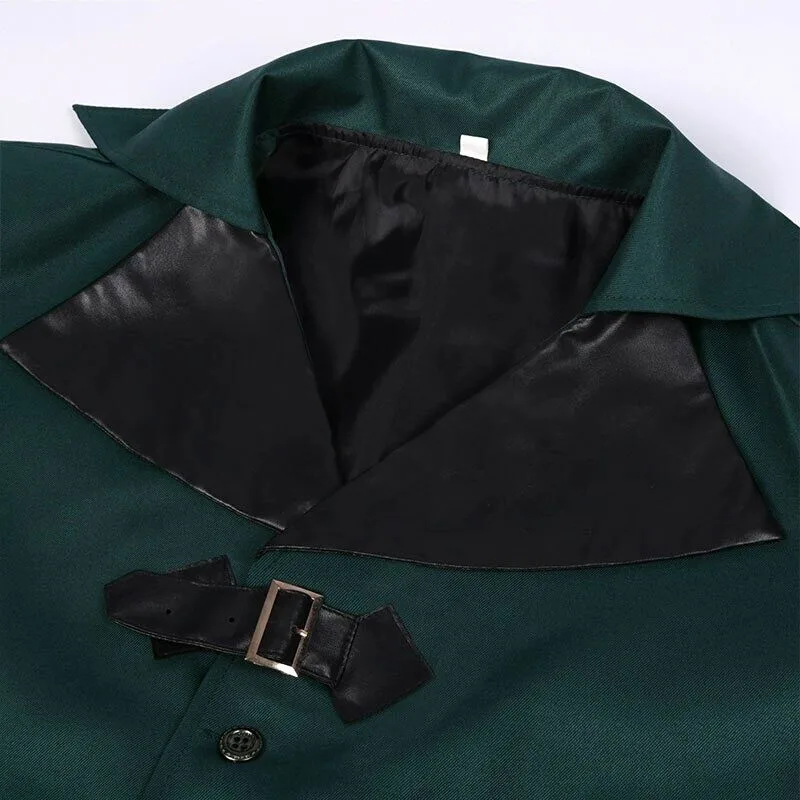 View 6 — Steampunk jacket — green