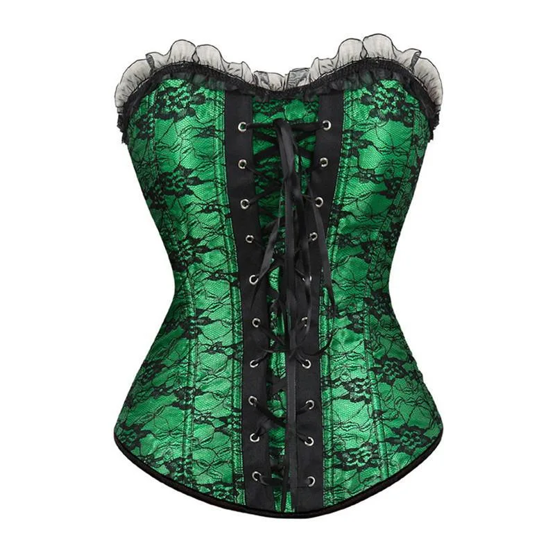 View 8 — Steampunk corset — lacing