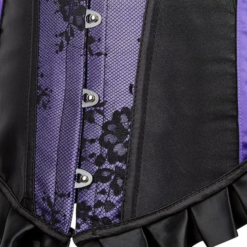 View 5 — Victorian steampunk corset — XXL