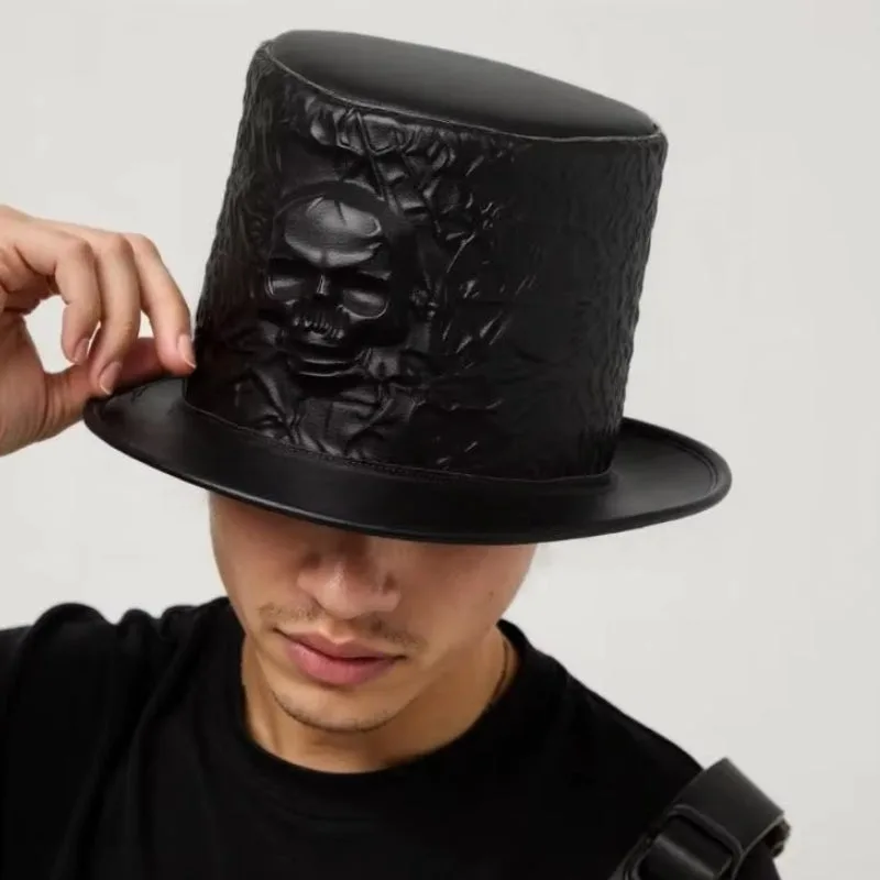 View 2 — Steampunk hat — Skull