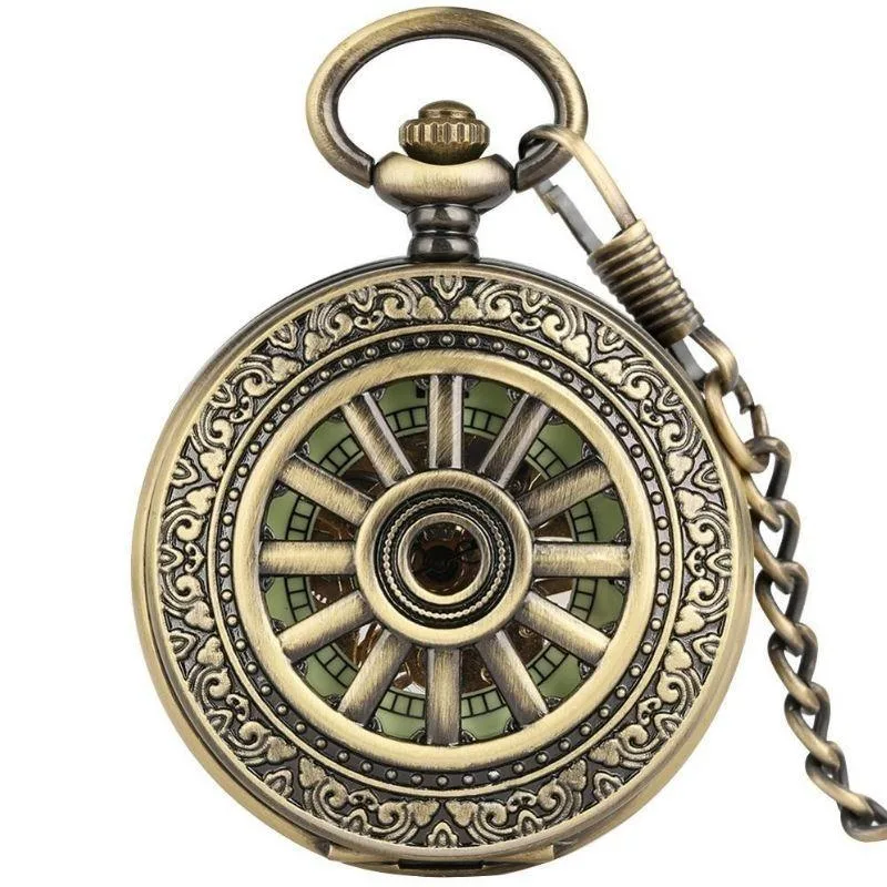 Steampunk pocket watch — luminous (box)