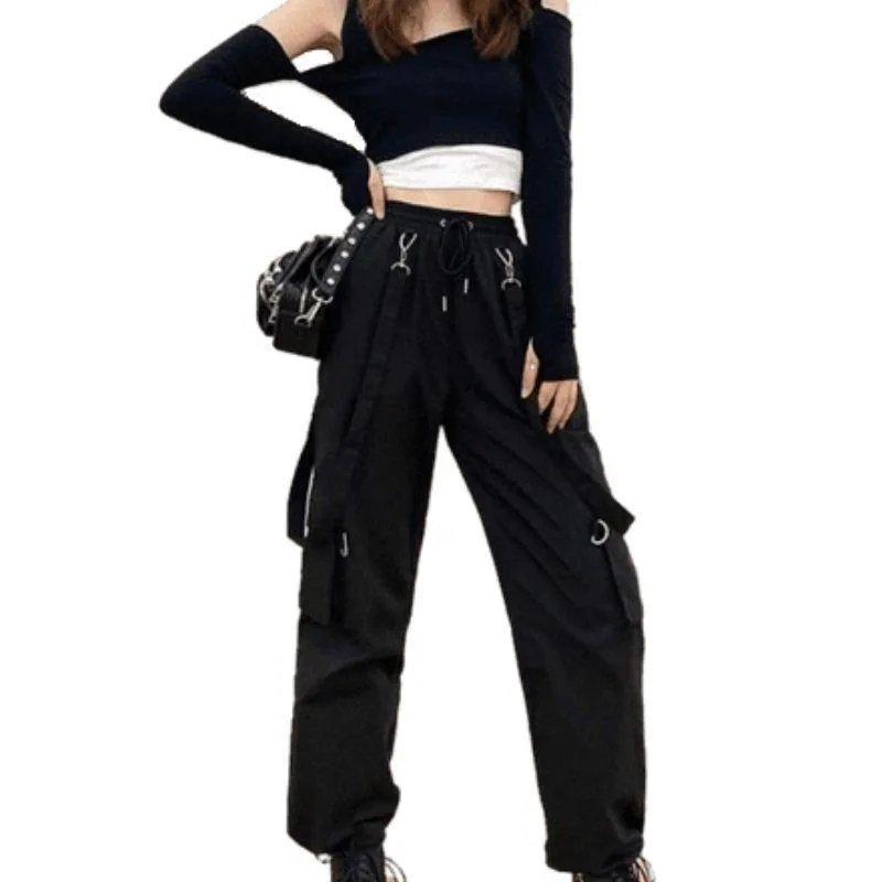 Gothic steampunk trousers — wide