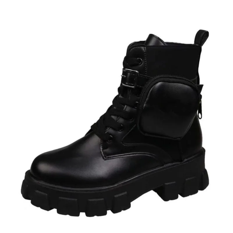 View 11 — Women’s steampunk ankle boots — punk