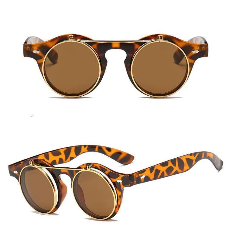 View 6 — Steampunk sunglasses — Flip-up