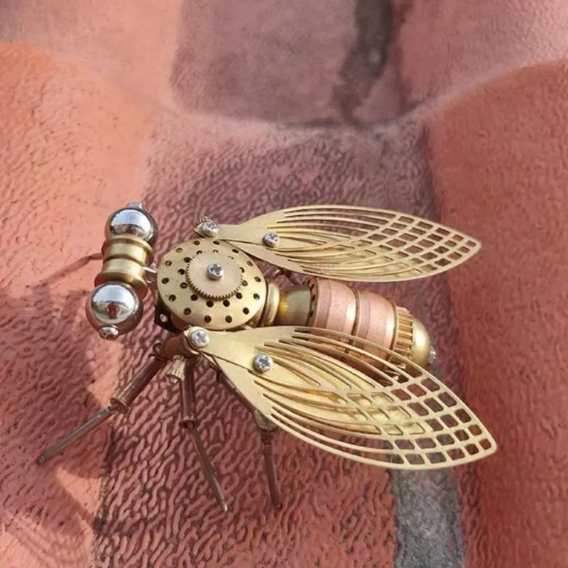 View 2 — Steampunk fly metal