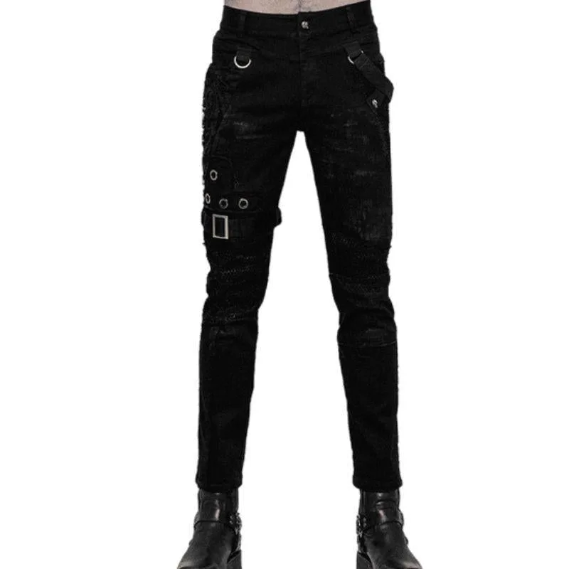 Steampunk jean punk Rock