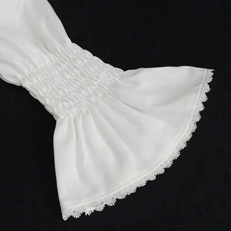 View 7 — Women’s Victorian steampunk blouse
