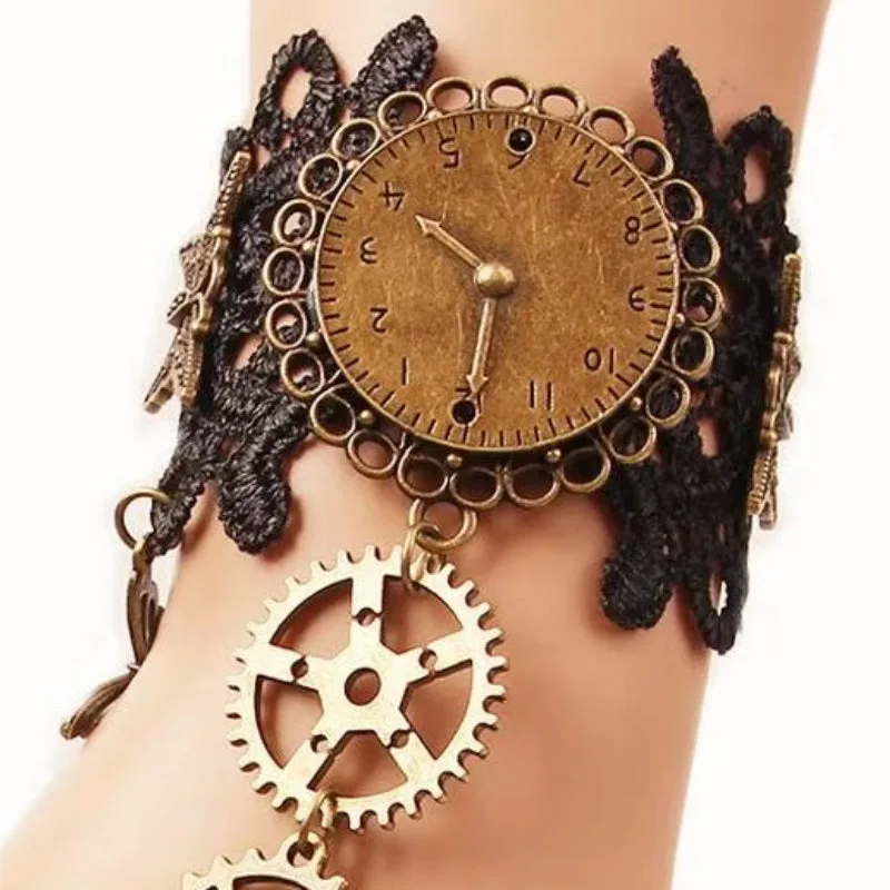 View 2 — Steampunk clock — Bracelet