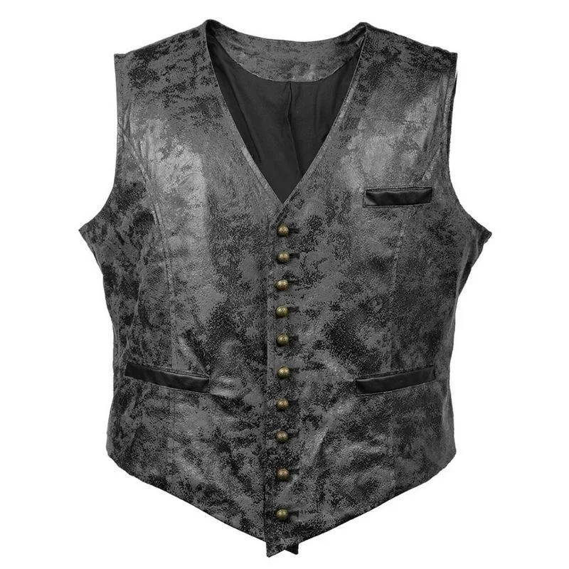View 3 — Steampunk waistcoat — aged