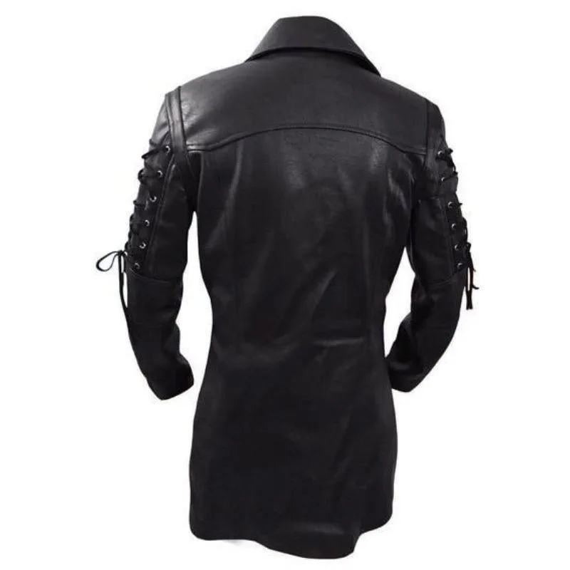 View 8 — Gothic steampunk jacket — PU