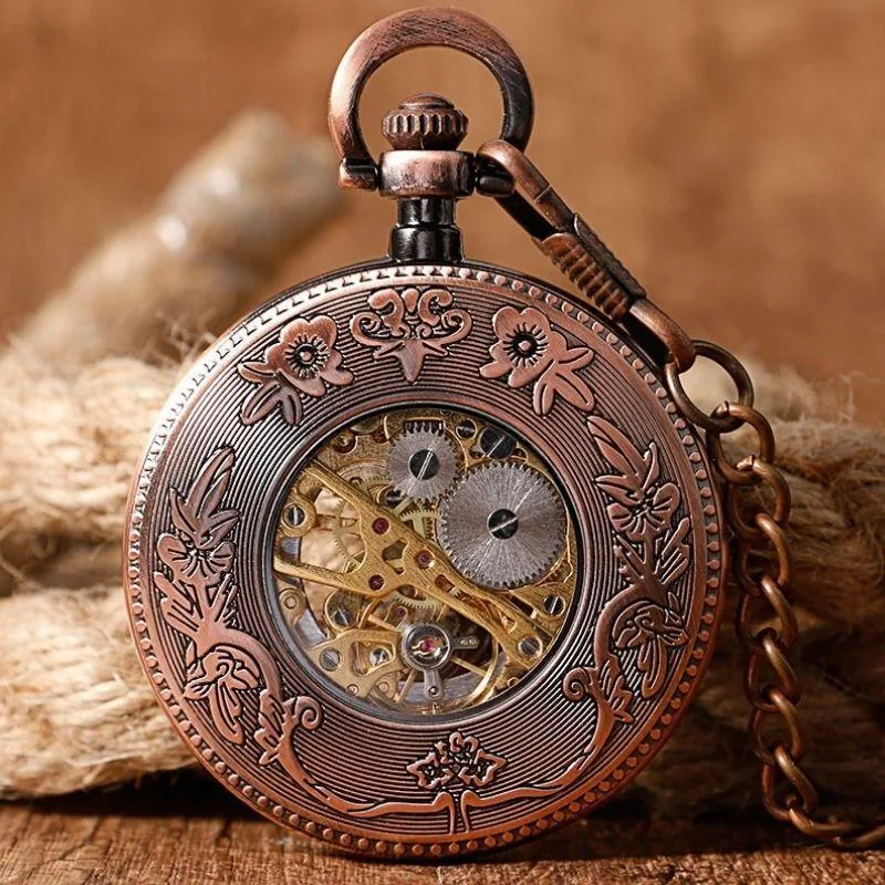 View 4 — Steampunk pocket watch — skeleton