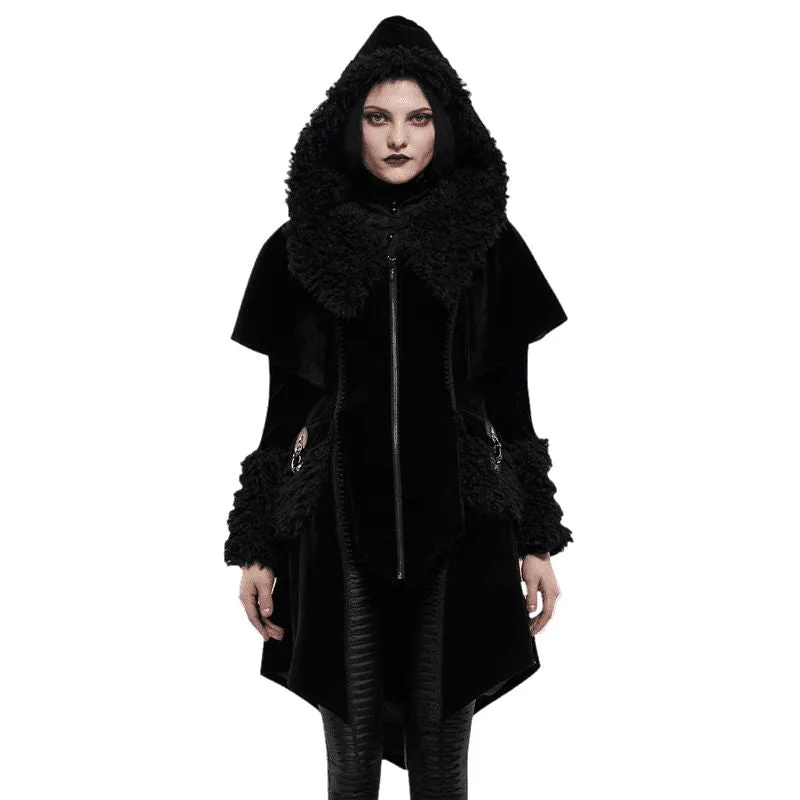 Women’s Victorian gothic steampunk coat
