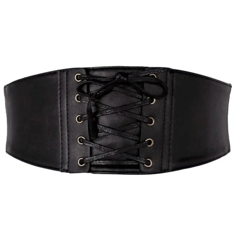View 11 — Steampunk waist cincher — Belt PU faux leather