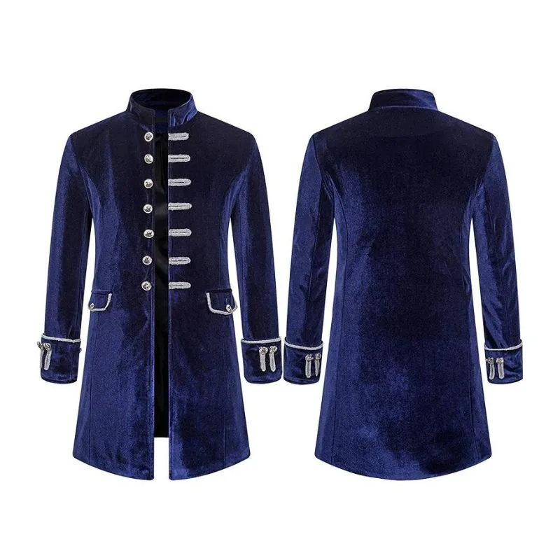 View 5 — Gothic steampunk jacket — long
