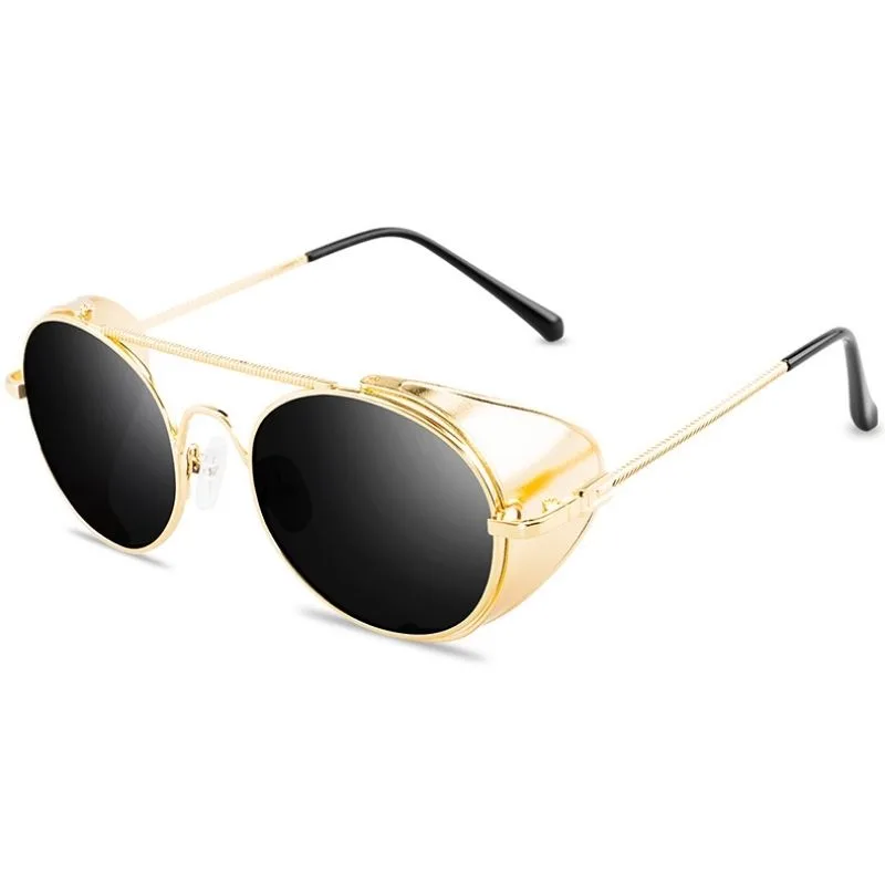 View 6 — Steampunk sunglasses — side shields