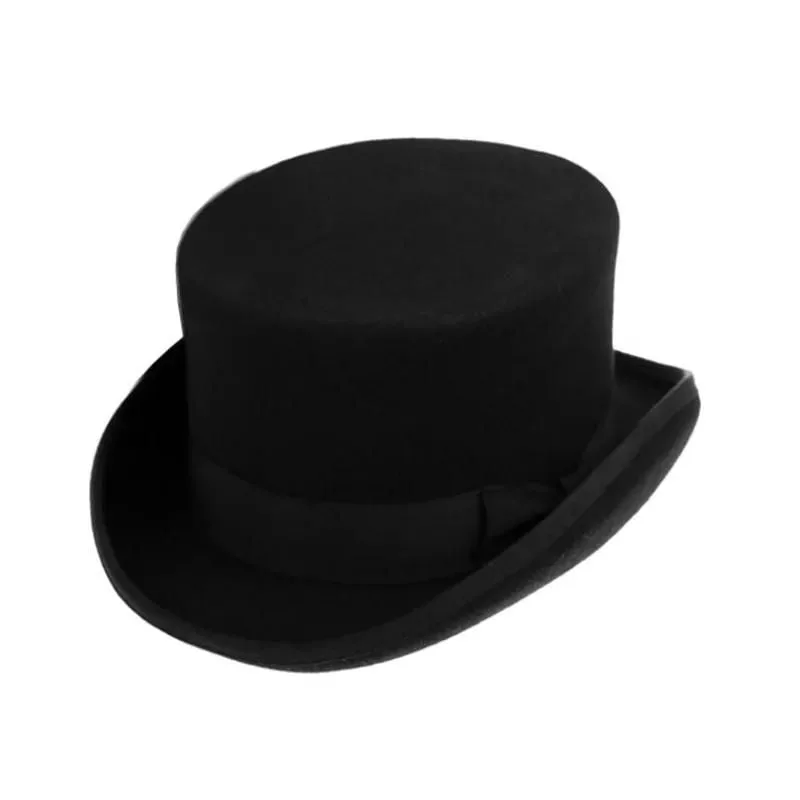 View 3 — Men’s steampunk top hat — Hat