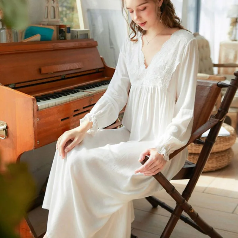 View 2 — Vintage-style steampunk shirt — night white