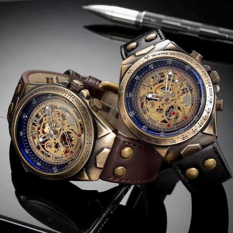 View 2 — Steampunk watch — skeleton