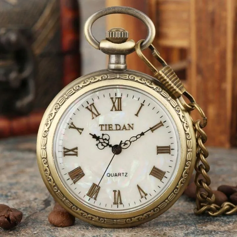 View 4 — Antique-style steampunk pocket watch — Ref. 6602213097557