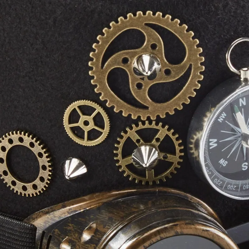 View 4 — Steampunk hat — movements