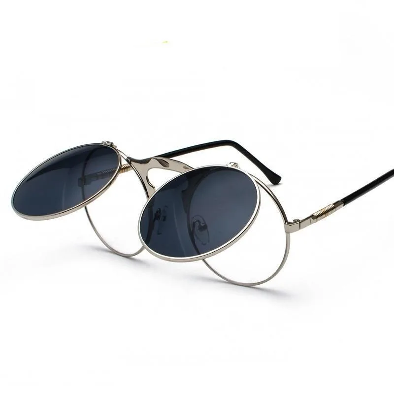 View 1 — Steampunk glasses — double glass