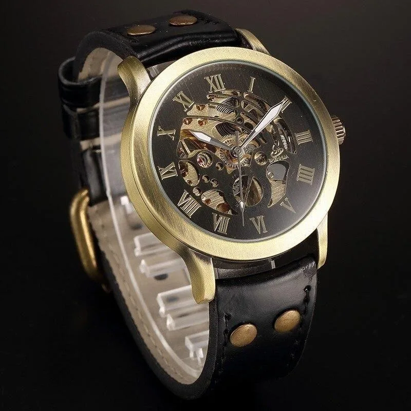 View 4 — Vintage-style steampunk watch