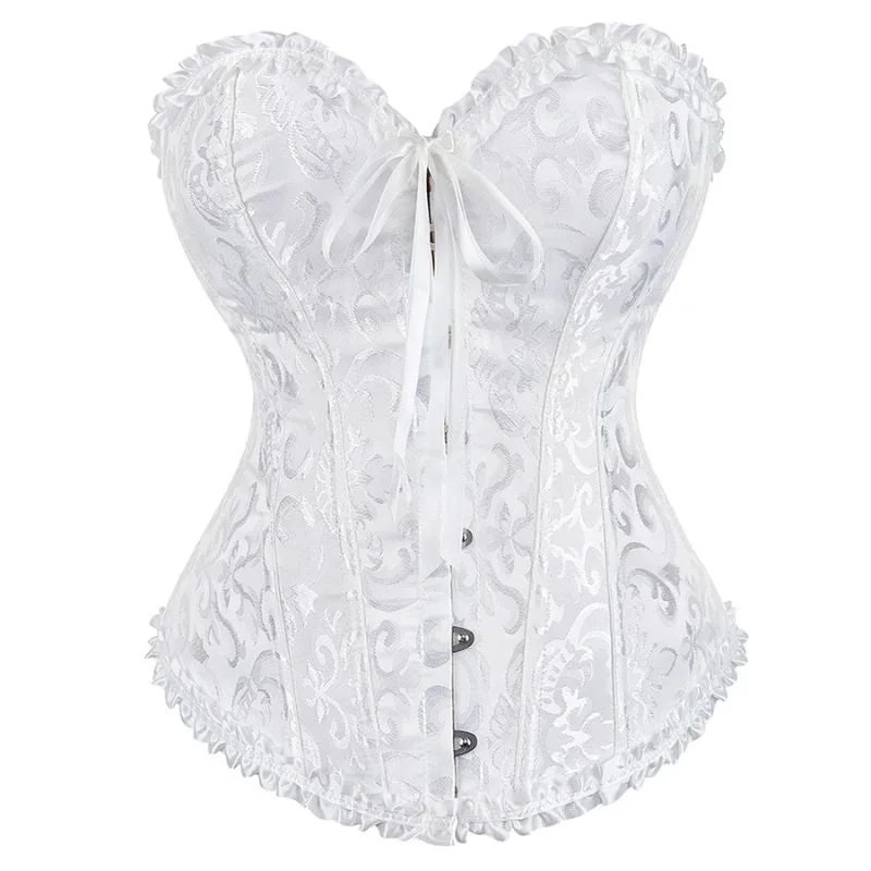 View 4 — Women’s Victorian steampunk corset