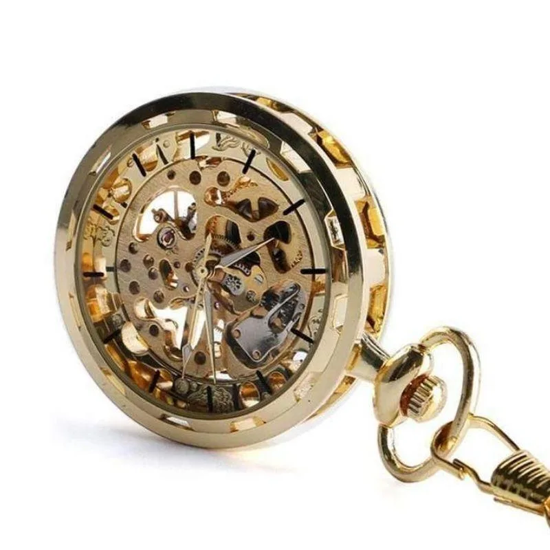 View 5 — Mechanical steampunk pocket watch — Ref. 6597462098005