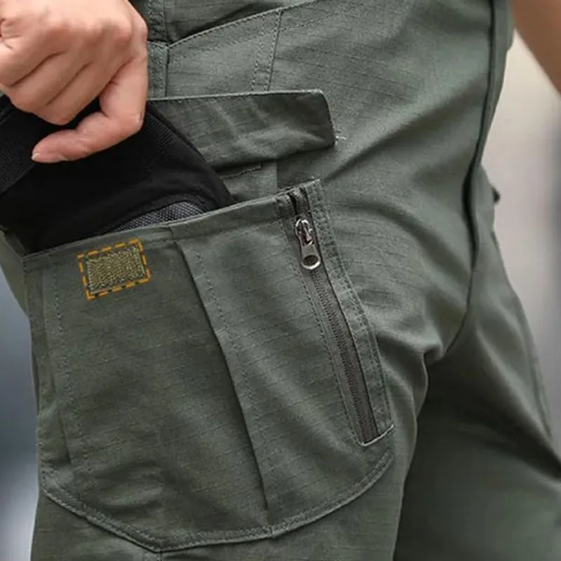 View 7 — Men’s steampunk trousers — tactical