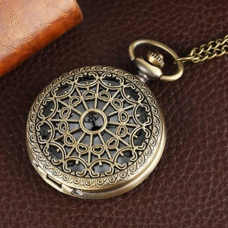 View 5 — Women’s vintage-style steampunk watch — pendant