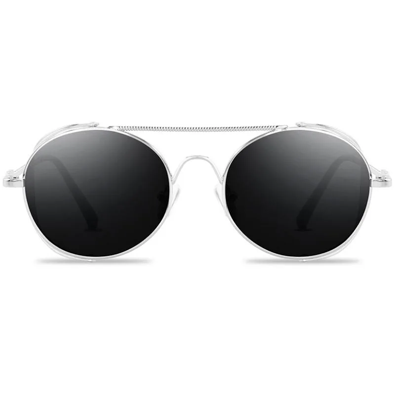 View 5 — Steampunk sunglasses — side shields