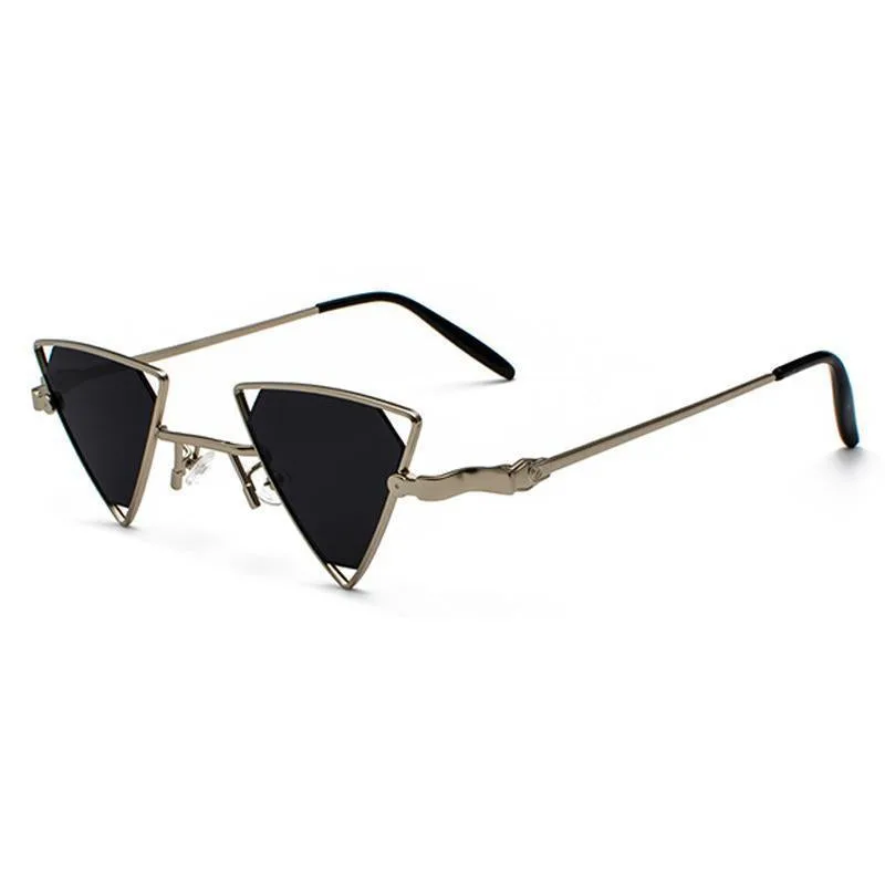 View 9 — Steampunk sunglasses — triangular
