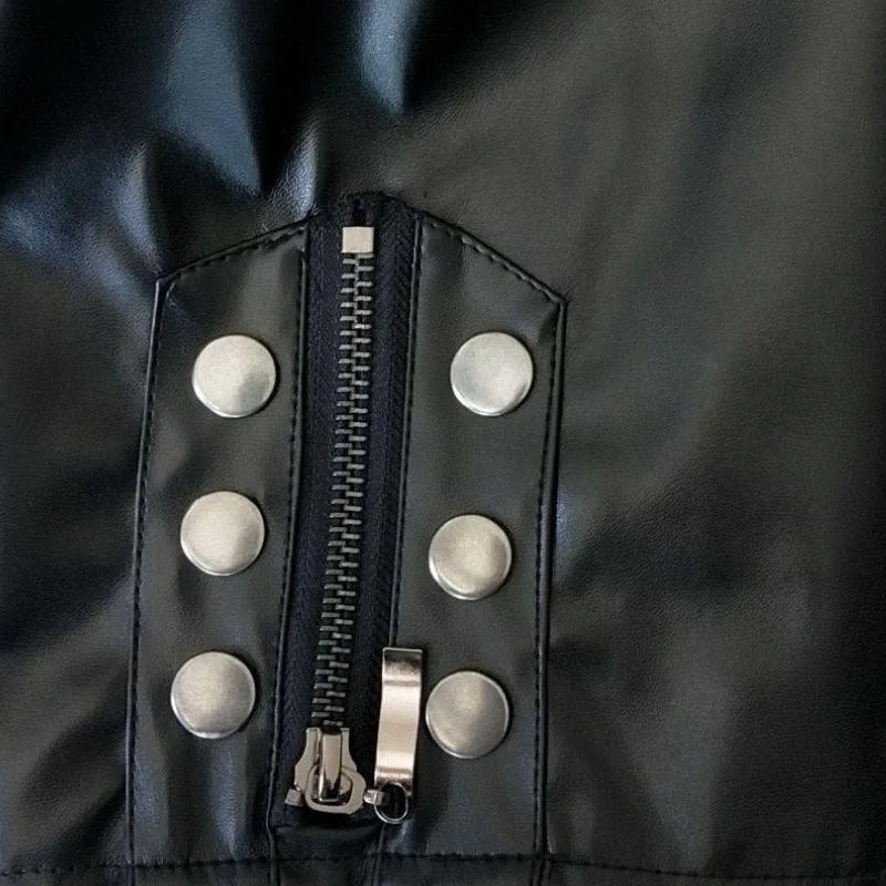 View 6 — Gothic steampunk jacket — PU