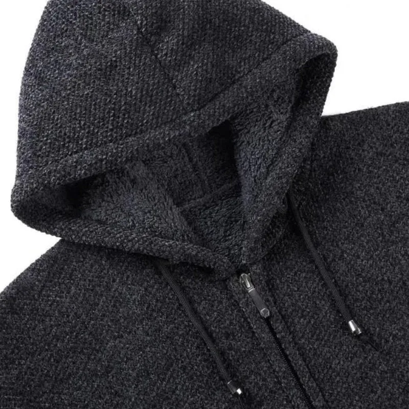View 3 — Steampunk cardigan hood 