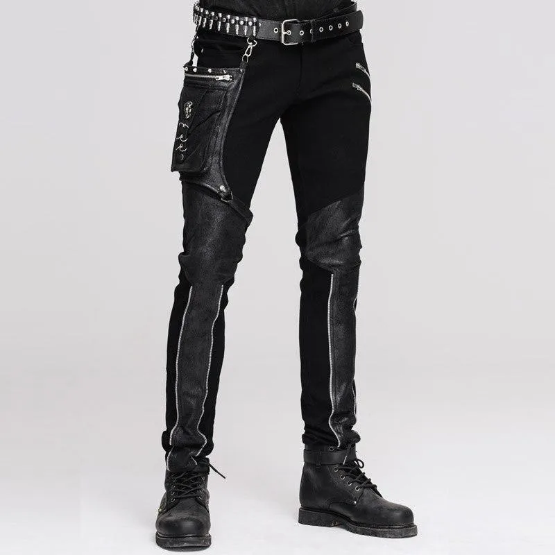View 2 — Men’s gothic steampunk trousers