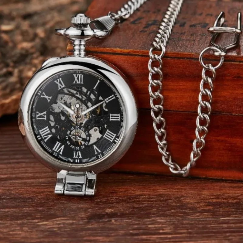 View 2 — Mechanical steampunk pocket watch