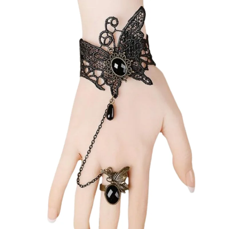 Gothic steampunk ring — Bracelet