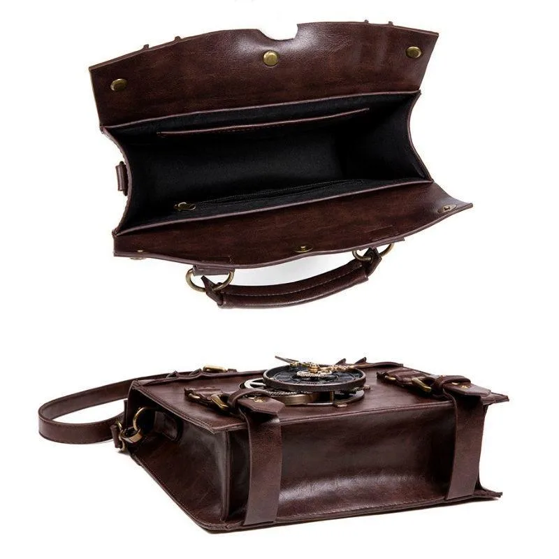 View 10 — Steampunk bag — EDISON with wallet