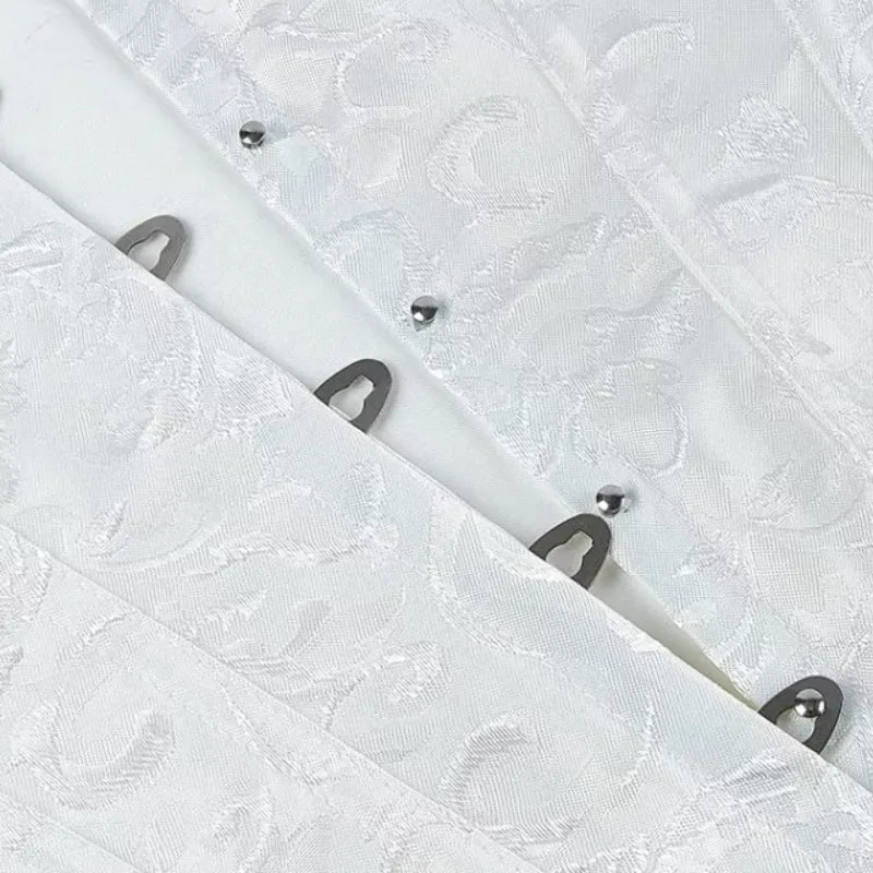 View 4 — Steampunk corset — white