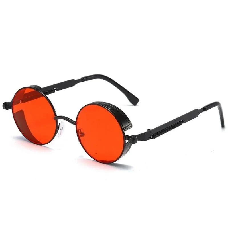 View 15 — Steampunk sunglasses — round metal