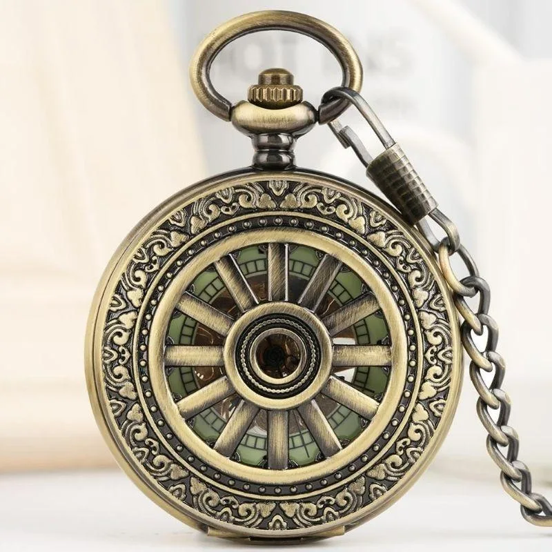 View 4 — Steampunk pocket watch — luminous (box)