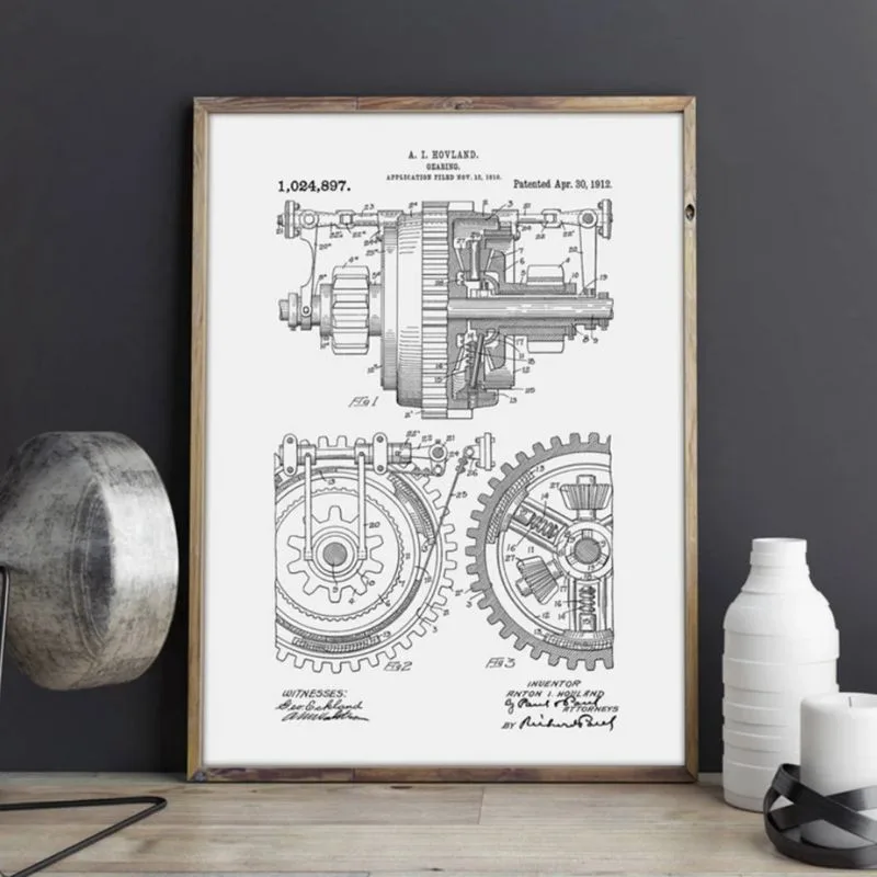 View 2 — Steampunk wall art — Design cog