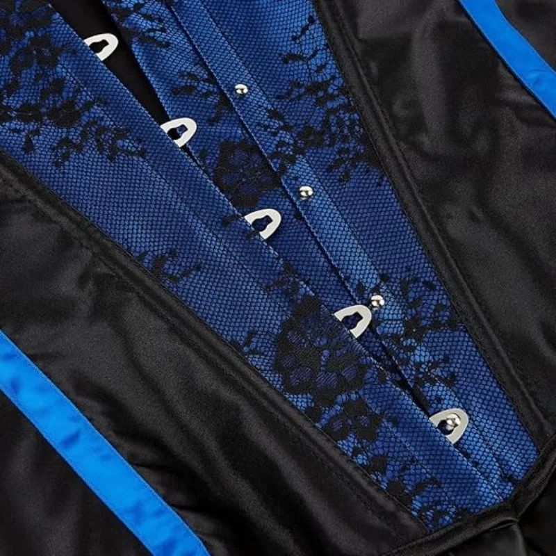 View 3 — Victorian steampunk corset — XXL